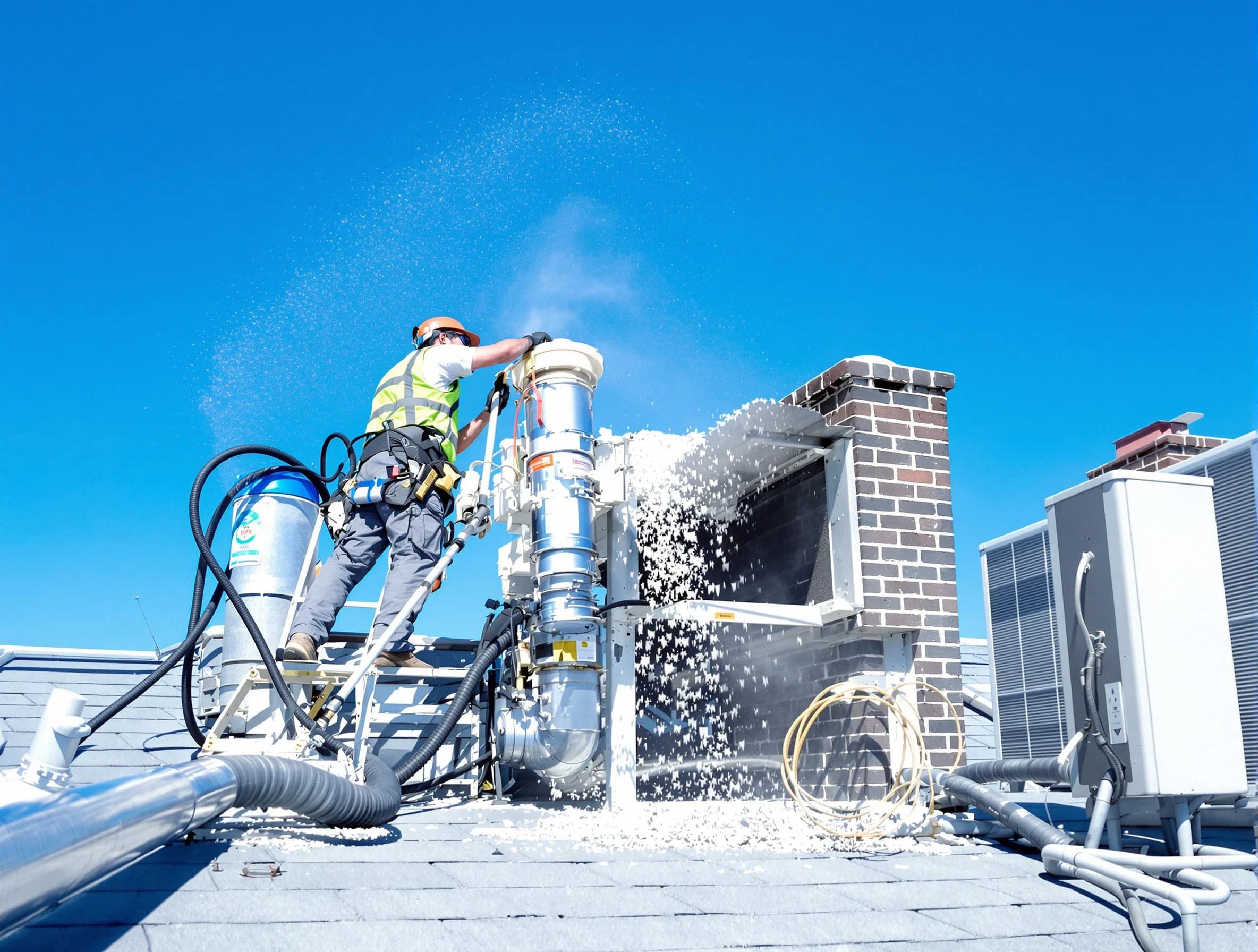 Expert roof dryer vent cleaning by Commerce City Dryer Vent Cleaning in Commerce City