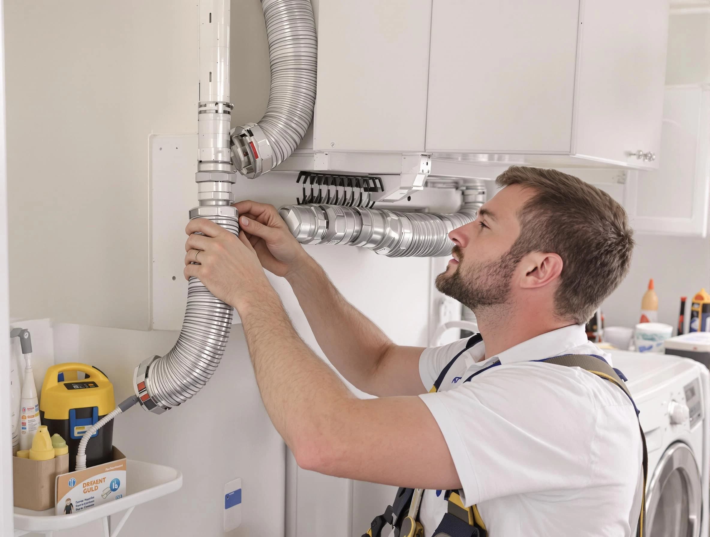 Professional dryer vent repair and installation by Commerce City Dryer Vent Cleaning in Commerce City