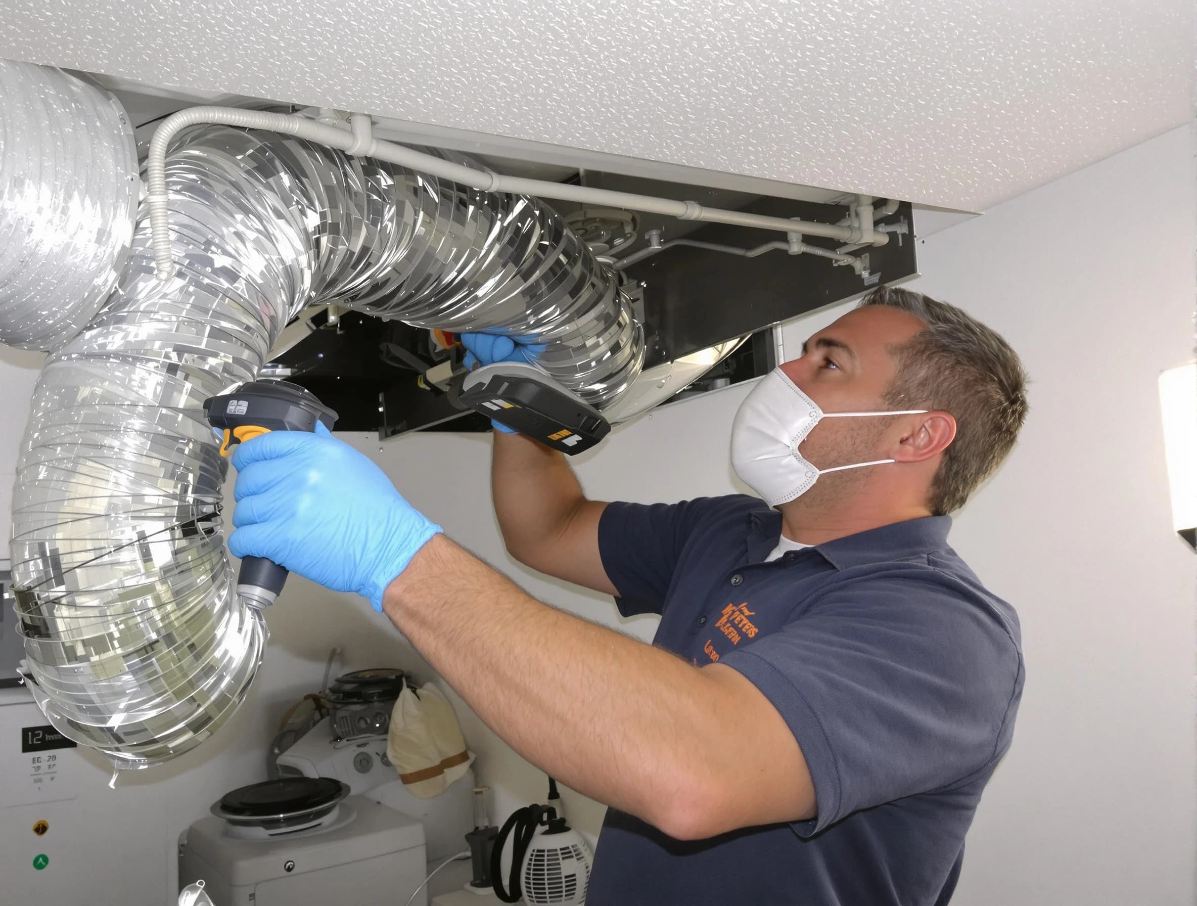 Commerce City Dryer Vent Cleaning professional performing thorough residential dryer vent cleaning in Commerce City